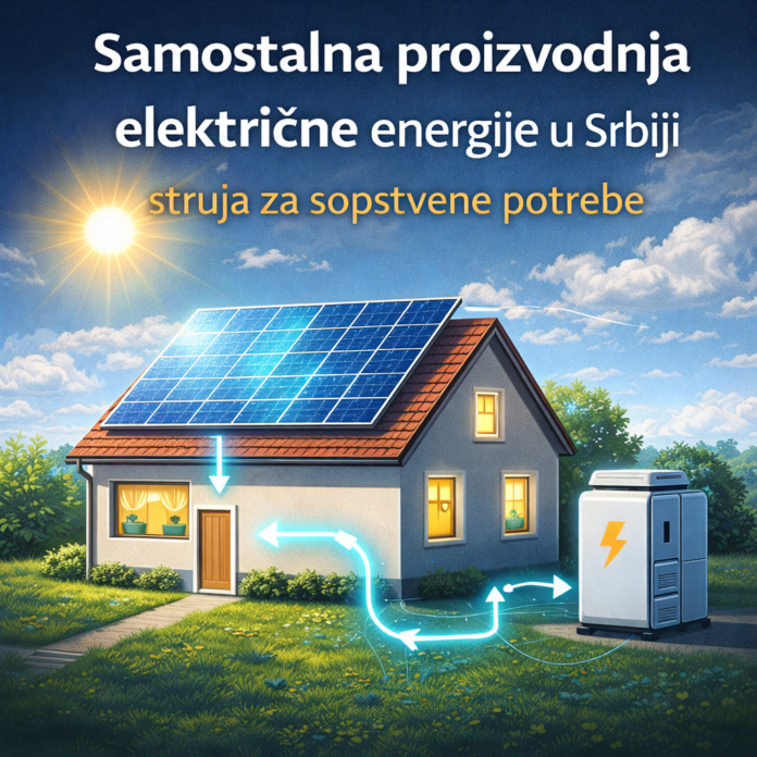 Samostalna proizvodnja električne energije u Srbiji za sopstvene potrebe